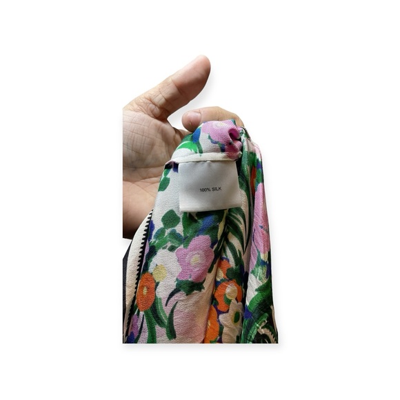 Women’s Saloni GiGi top in stripe palm design,‎ size 8 - Picture 4 of 4